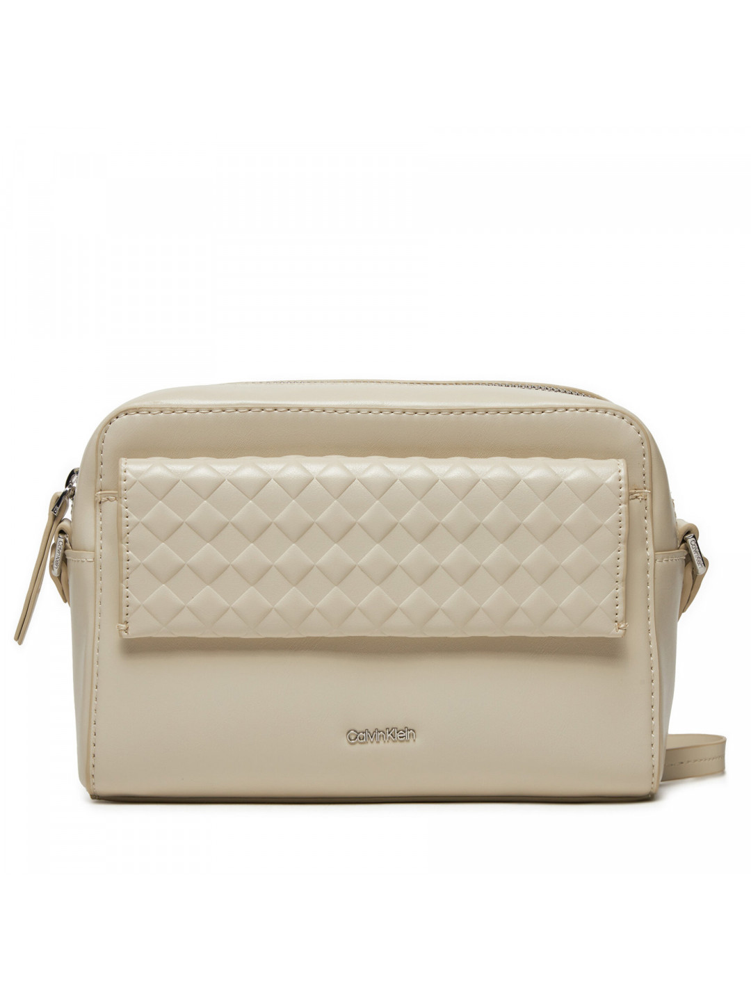 Kabelka Calvin Klein Calvin Mini Quilt Camera Bag K60K611884 Écru